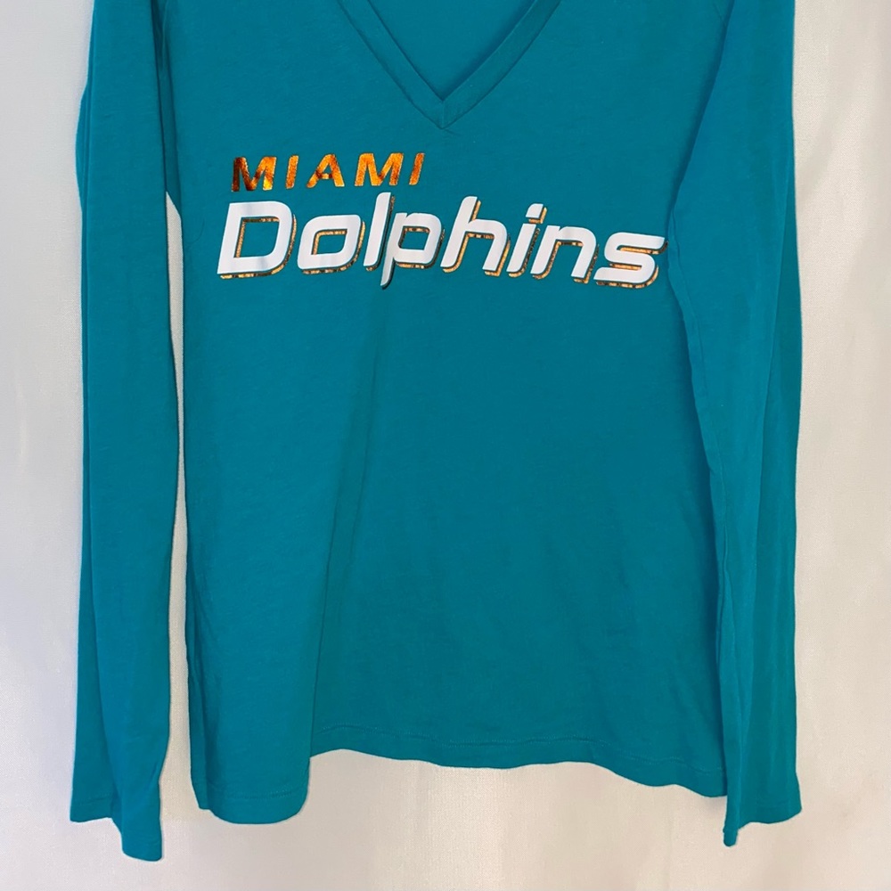 Women’s Miami Dolphin long sleeve Tee